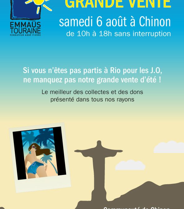 Grande vente d’été à Chinon